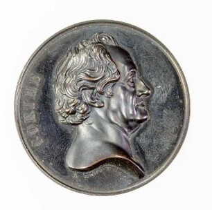 Medaille zum 75. Geburtstag von Johann Wolfgang von Goethe