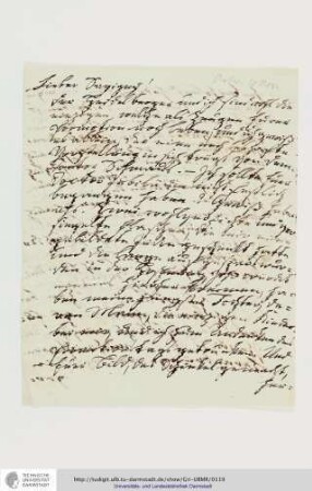Ms. 725/68 (Johann Heinrich Christian Bang, 06.11.1850)