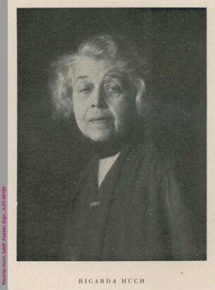 Porträt von Ricarda Huch