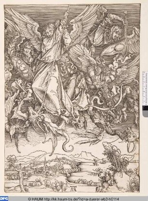 Michaels Kampf mit dem Drachen