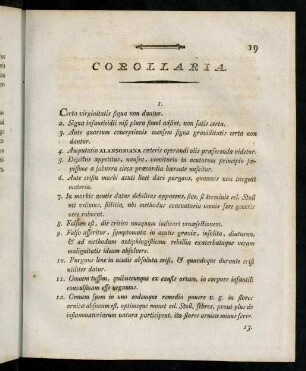 19-20, Corollaria