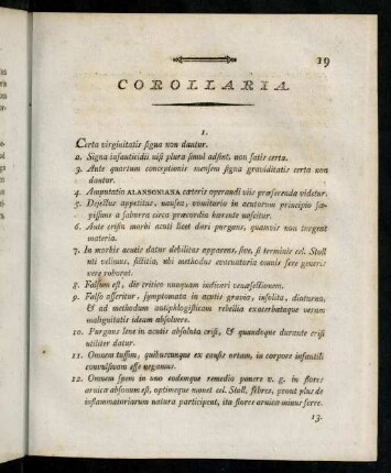 19-20, Corollaria