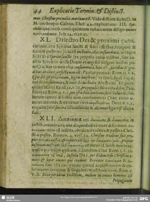 XL. Dilectio Dei & proximi ...