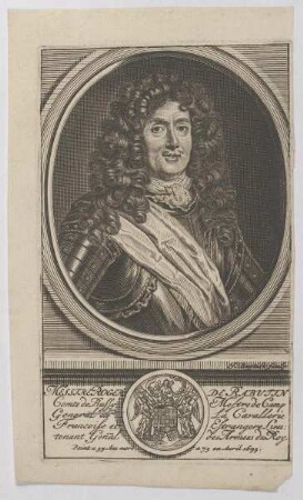 Bildnis des Roger de Bussy-Rabutin