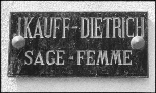 Türschild