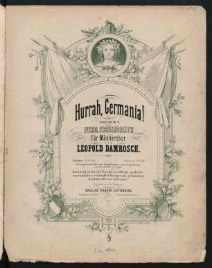Hurrah, Germania! : für Männerchor