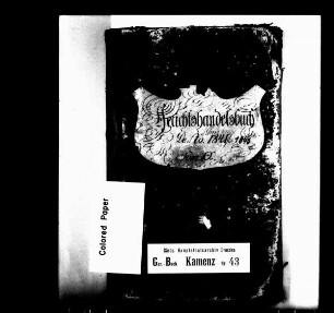 Gerichtshandelsbuch der Stadt Elstra, Bd. 09