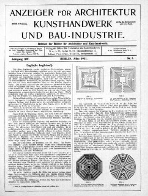 Nr. 3, März 1911