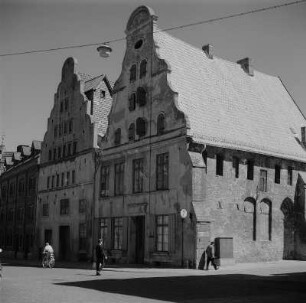 Wismar. Giebelhäuser