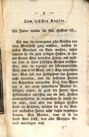 Die wundervolle Geschichte des allerheiligsten Sakraments zu Deggendorf