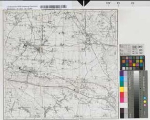 [Topographische Karte 1 : 25.000 (Meßtischblätter): Nördliche Rheinprovinz und südliches Westfalen]. [2717], 4705 Willich 51°12'- 6°30'. Preußische Landesaufnahme 1892. Berichtigt: 1938