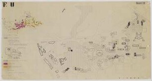Ideenwettbewerb "Bebauung Obstbaugelände der Freien Universität Berlin", FU Berlin (nicht realisiert), 2. Ankauf – Lageplan. Berlin-Dahlem