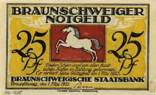 Notgeld - 25 Pfennig