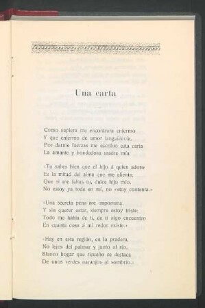 Una carta