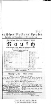 Rausch