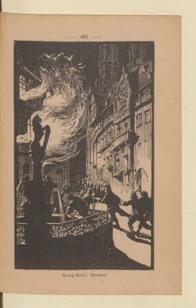 Georg Erler: Feuersnot