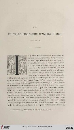 2. Pér. 14.1876: Une nouvelles biographie d'Albert Durer, [2]