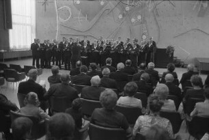 100jähriges Jubiläum des Gesangvereins Badenia 1871 e.V. Karlsruhe mit Verleihung der Zelter-Plakette