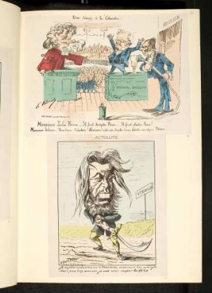 Un siance à la Chambre; Actualité