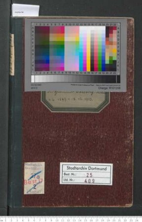 Protokollbuch der Gemeinde Dellwig-Holte