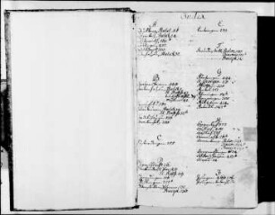 Kompetenzbuch 1722 Bd. I - Klosterämter, die Universität Tübingen und das Generalat Bebenhausen mit 9 Spezialaten. Mit ausführlicher Vorrede
