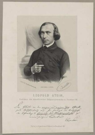 Bildnis des Leopold Stein