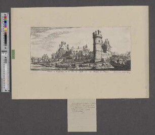 [Veües et Perspective de la Tour de Nesle et de l'Hostel de Neuers]