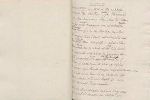 Auszug, wahrscheinlich aus einem Roman, von Karoline Luises Hand.