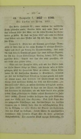 41. Leopold I. 1657-1705