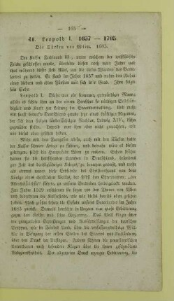 41. Leopold I. 1657-1705