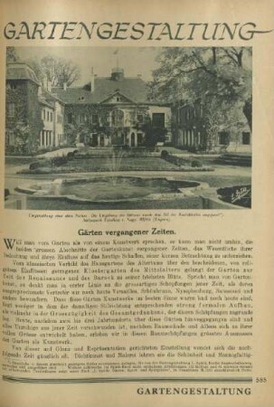 Gartengestaltung