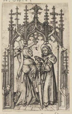 Die Apostel Simon Zelotes und Judas Thaddäus
