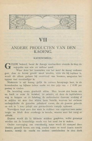 VII. Andere producten van den kaoeng