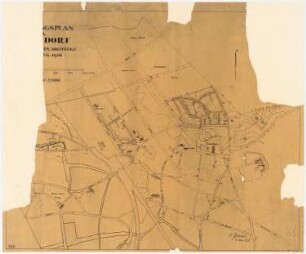 Bebauungsplan der Stadterweiterung Troisdorf: Übersichts- und Grundplan 1:2500