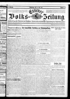 Essener Volks-Zeitung. 1869-1941
