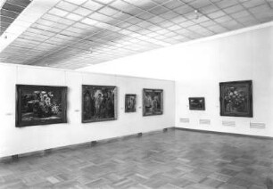 Dresden. Albertinum, Galerie Neue Meister. Raumaufnahme (Lovis Corinth)
