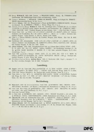 Mecklenburg (Nr. 491-506)