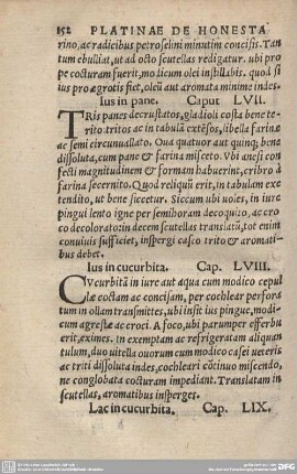Ius in pane. Caput LVII.