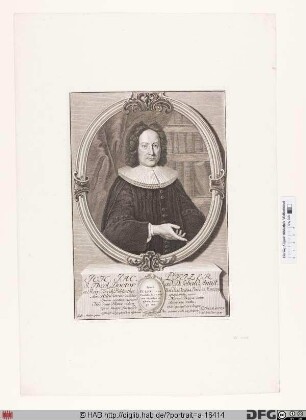 Bildnis Johann Jacob Pfitzer