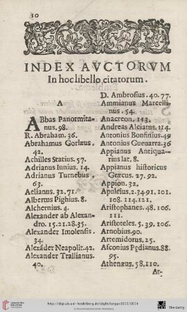 Index auctorum