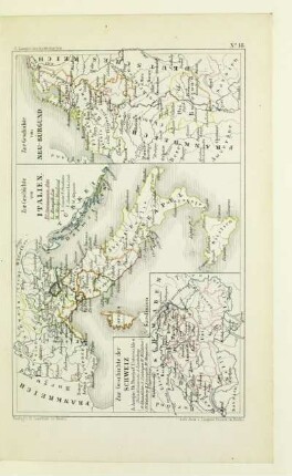 Zur Geschichte der Schweiz. Zur Geschichte von Italien. Zur Geschichte von Neu-Burgund