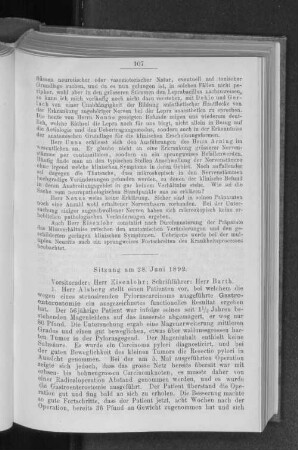 Sitzung am 28. Juni 1892.
