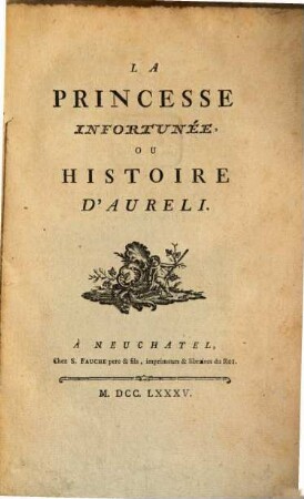 La Princesse infortunée