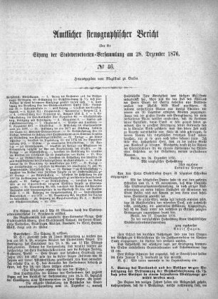 No. 46, 28. Dezember 1876