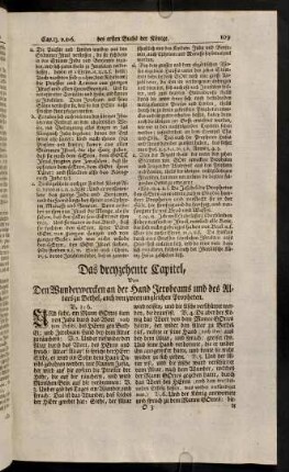 109-116, Das dreyzehente Capitel