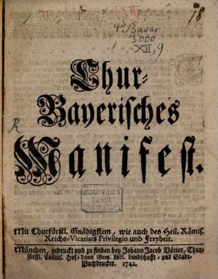 Chur-Bayerisches Manifest