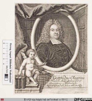 Bildnis Gottfried Olearius (II)
