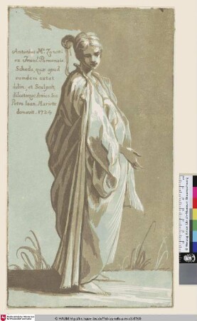[Jeune femme debout; Young Woman Standing; Junge stehende Frau]