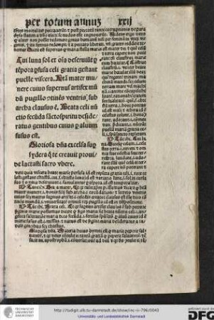 Gloriosa domina. Materia huius hymni est quod Maria peperit salvatorem et quid deus contulit...