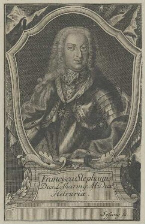 Bildnis des Franciscus Stephanus von Lothringen